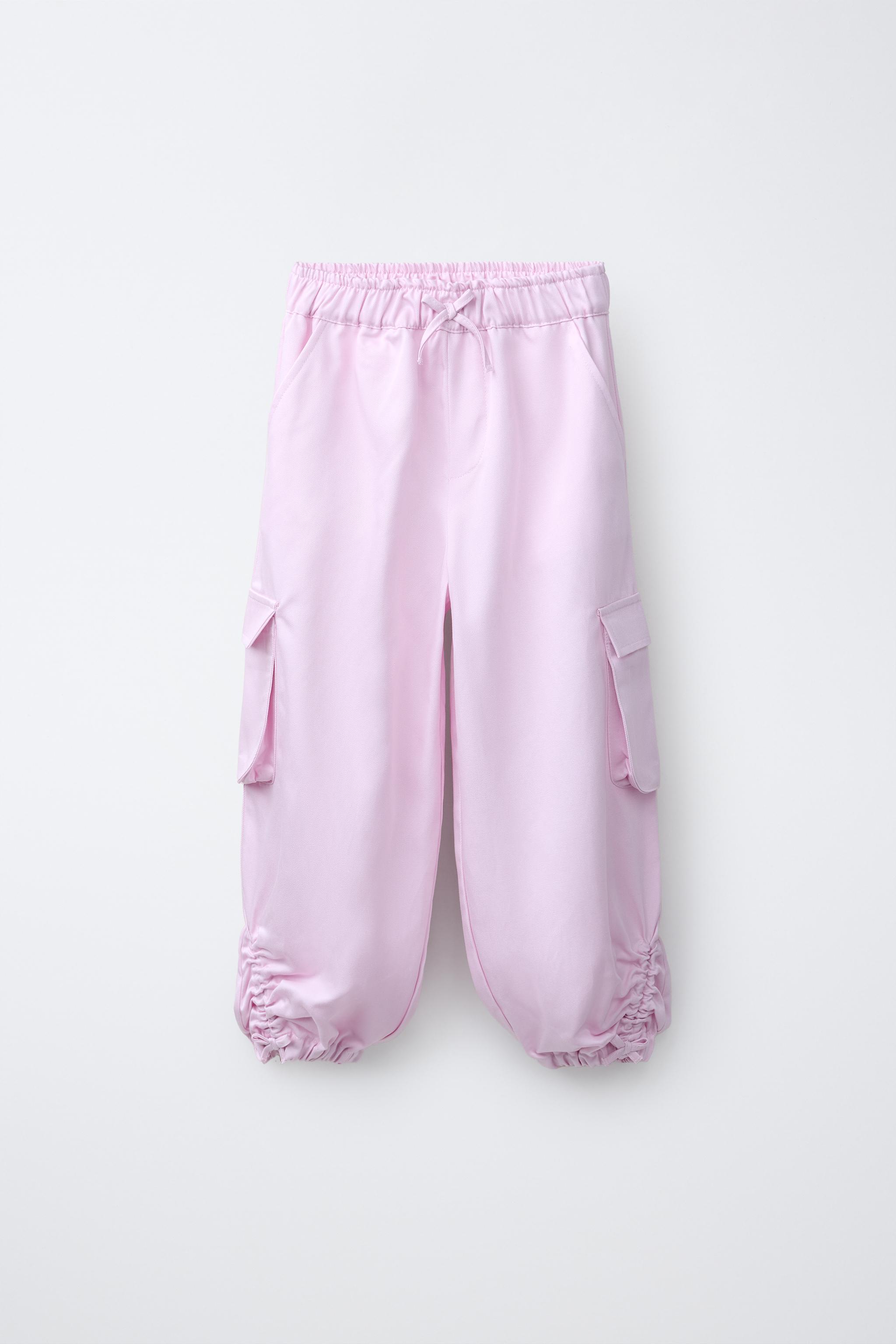 PANTALON BARREL FRONCÉ